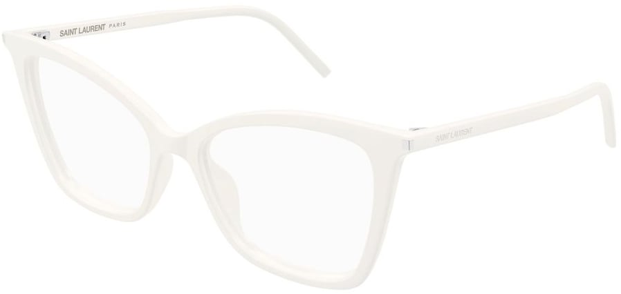 Saint Laurent Eyeglasses Saint Laurent SL 386 014 White White Transpare 53/16/145 Wit