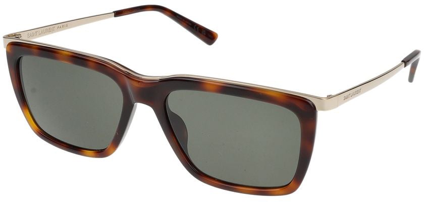 Saint Laurent Sunglasses Saint Laurent SL 765 004 havana gold grey 56/17/145 Grijs