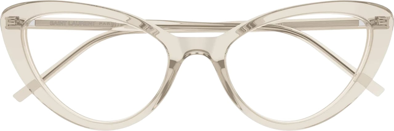Saint Laurent Eyeglasses Saint Laurent SL 777 004 Beige Beige Transpare 55/19/145 Wit