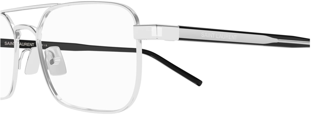 Saint Laurent Eyeglasses Saint Laurent SL 780 001 silver crystal transp 52/17/145 Wit