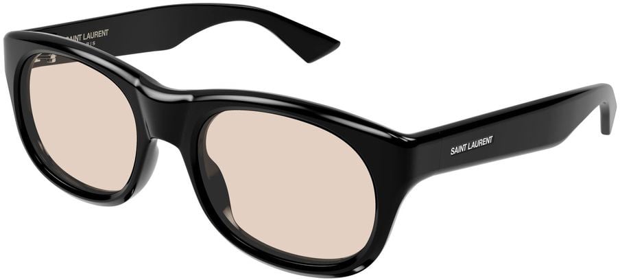 Saint Laurent Sunglasses SL 815 ROMY 006 black black yellow 56/20/145 Neutraal