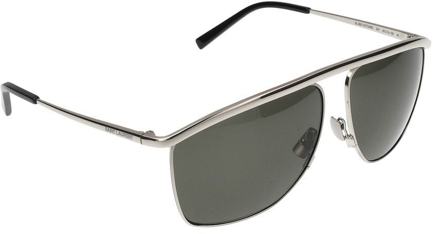 Saint Laurent Sunglasses Saint Laurent SL 820 VICTOIRE 001 silver silver grey 61/13/135 Grijs