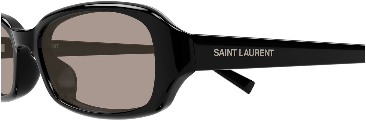 Saint Laurent Sl 872 Erin Rectangular Frame Sunglasses Zwart