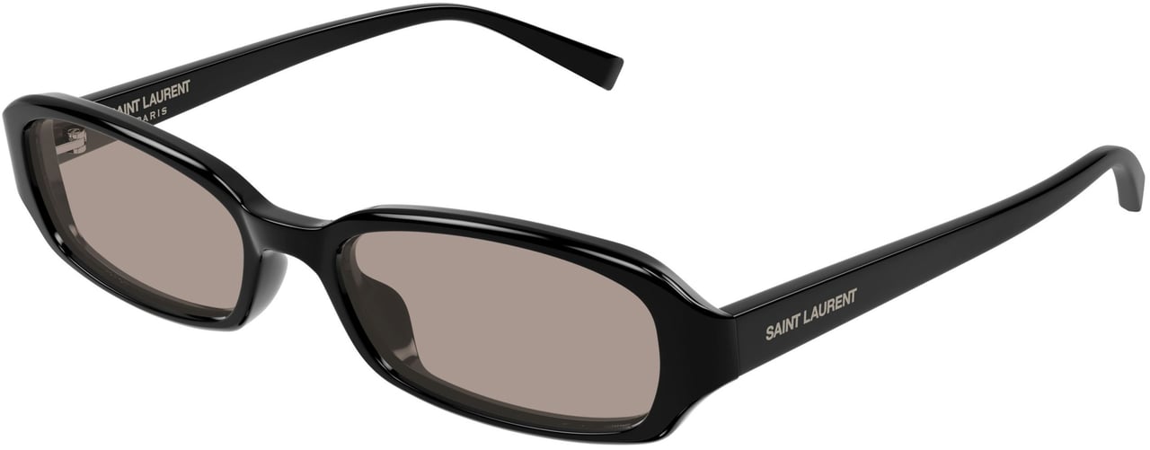 Saint Laurent Sl 872 Erin Rectangular Frame Sunglasses Zwart