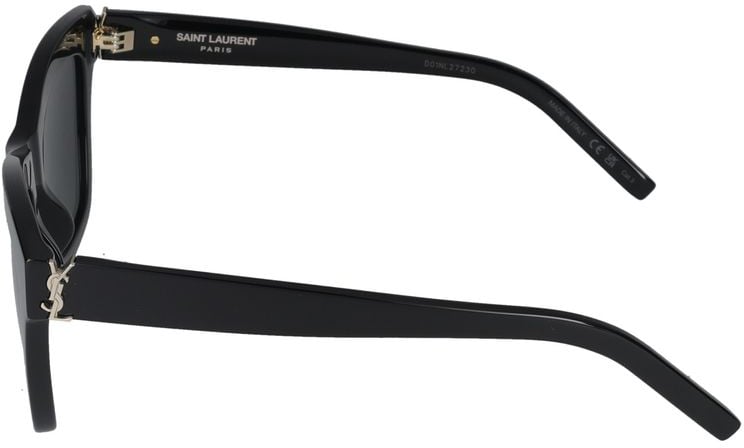 Saint Laurent Sl M156 Oversized Square Frame Sunglasses Grijs