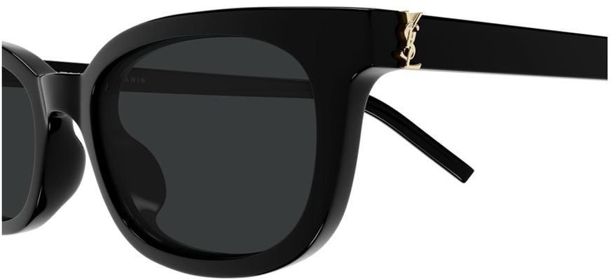 Saint Laurent Sunglasses SL M160 001 black black black 53/19/145 Grijs