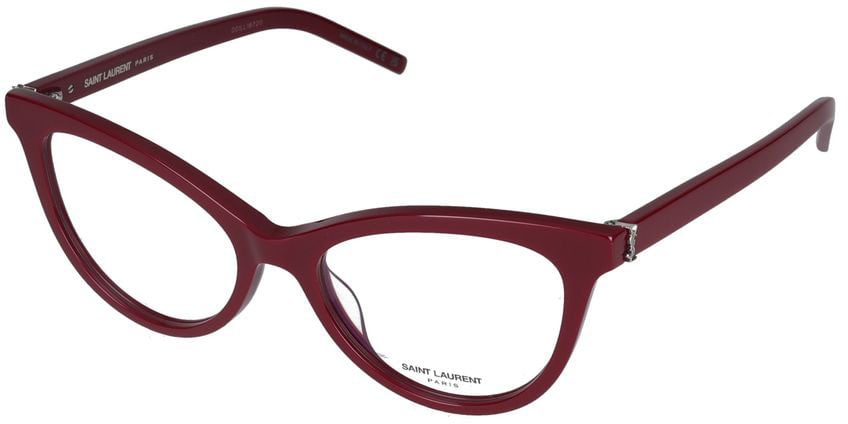 Saint Laurent Eyeglasses SL M164 011 burgundy burgundy tra 53/17/145 Rood