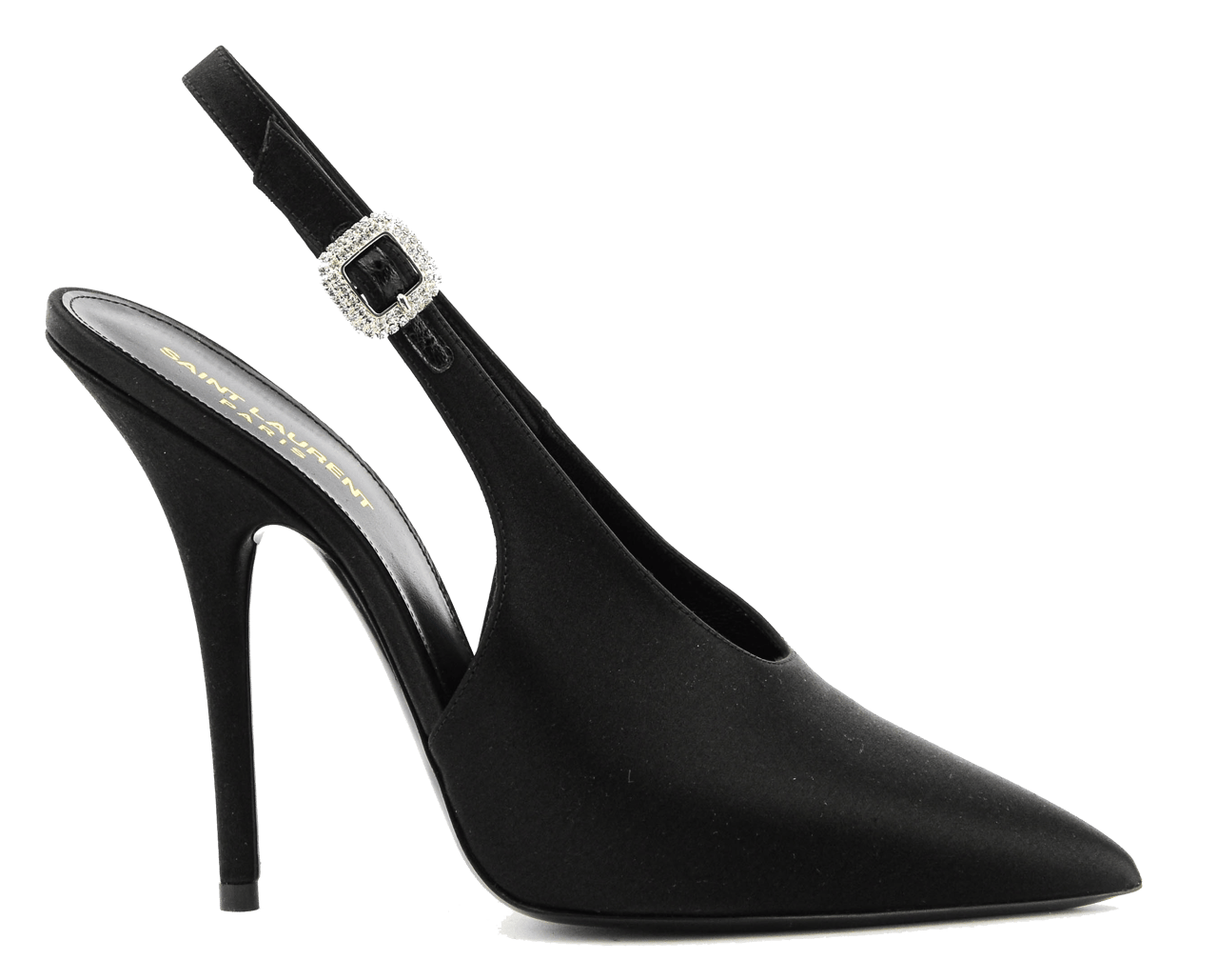 Saint Laurent Yasmeen Slingback Pump Zwart