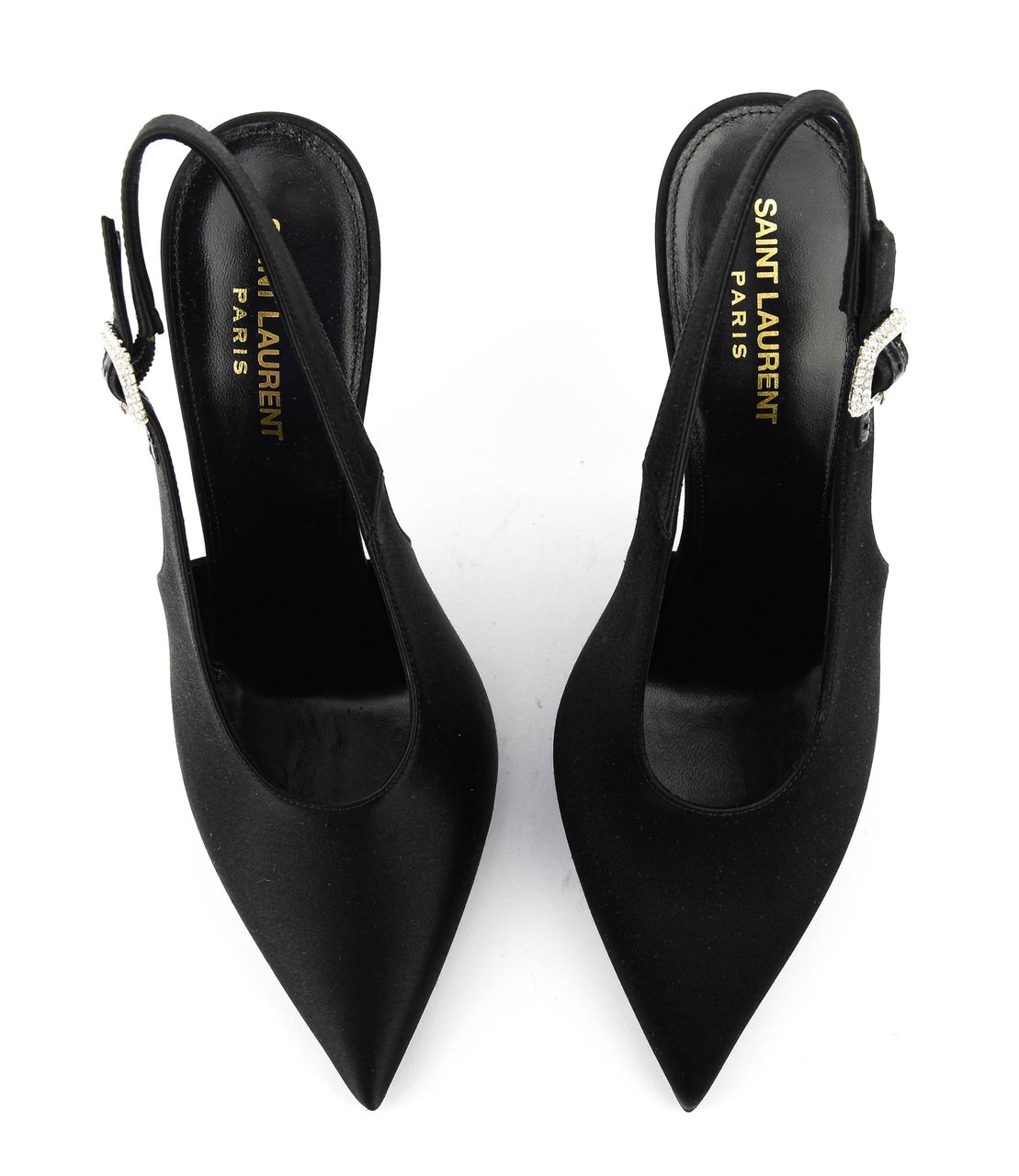 Saint Laurent Yasmeen Slingback Pump Zwart