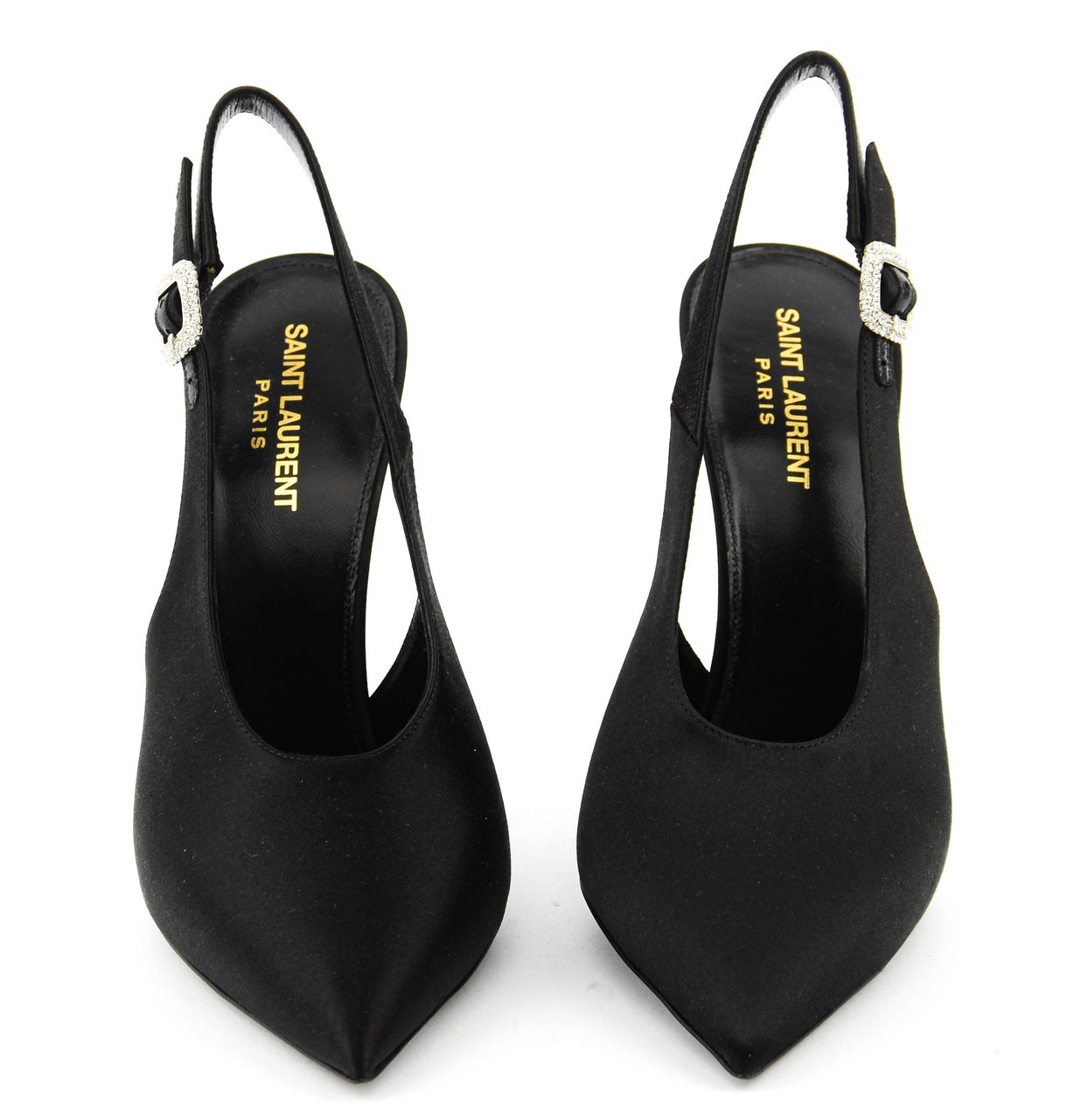 Saint Laurent Yasmeen Slingback Pump Zwart