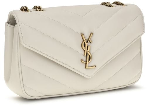 Saint Laurent Saint Laurent Beige Lamb Ovis Aries Aries Shoulder Bag Beige