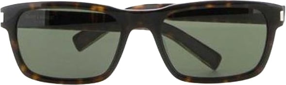 Saint Laurent Saint Laurent Brown Acetate Sunglasses Bruin