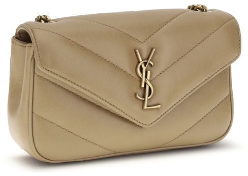 Saint Laurent Saint Laurent Beige Lamb Ovis Aries Aries Shoulder Bag Beige