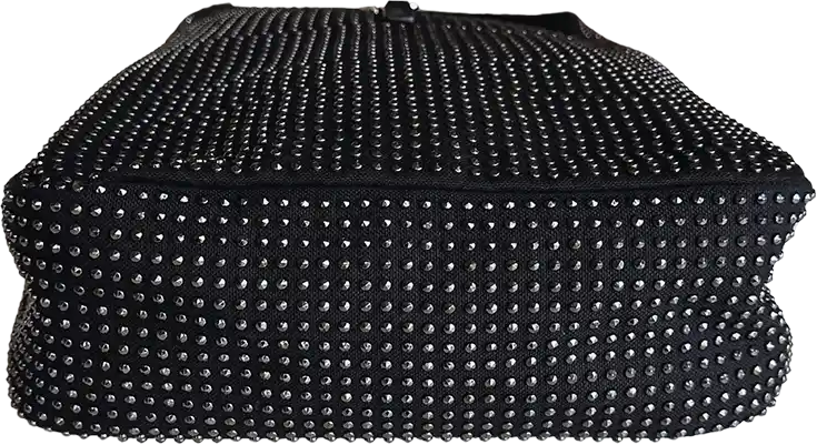 Saint Laurent Saint Laurent medium hobo bag LE 5 À 7 black rivets / mint condition Zwart