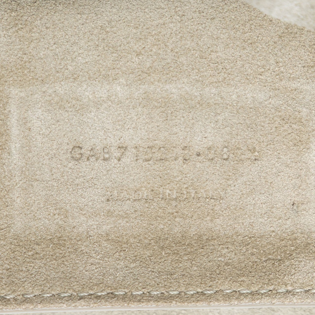 Saint Laurent Medium Shearling Monogram Kate Reversible Shoulder Bag Grijs