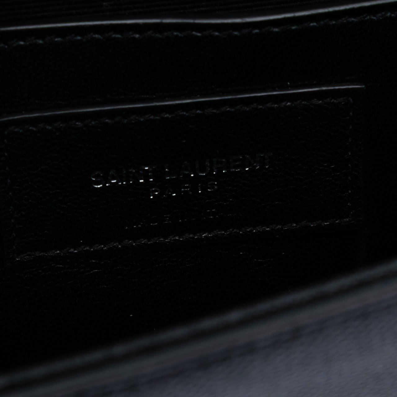 Saint Laurent Mini Grain De Poudre Studded Kate Shoulder Bag Zwart