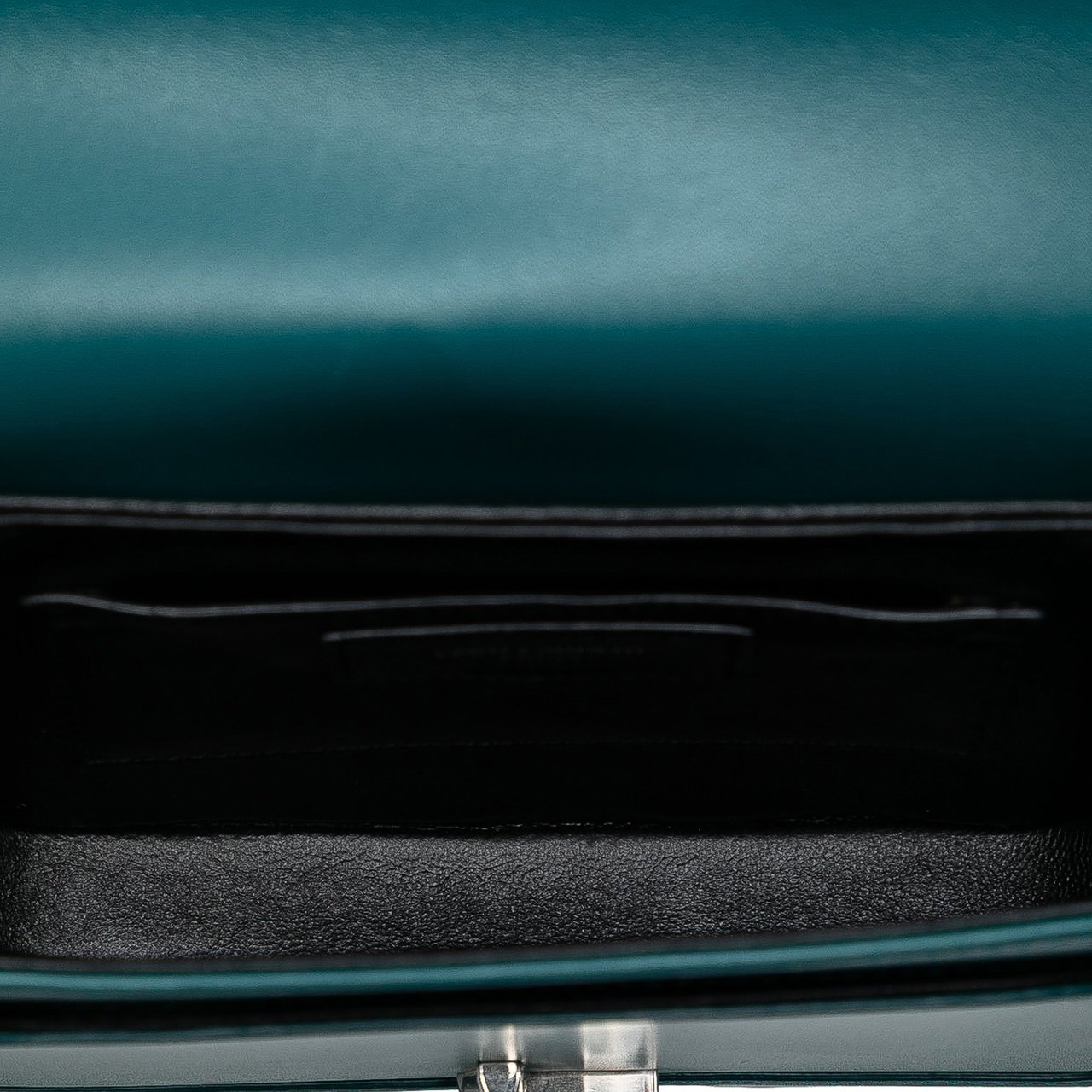 Saint Laurent Small Calfskin Solferino Satchel In Box Blauw