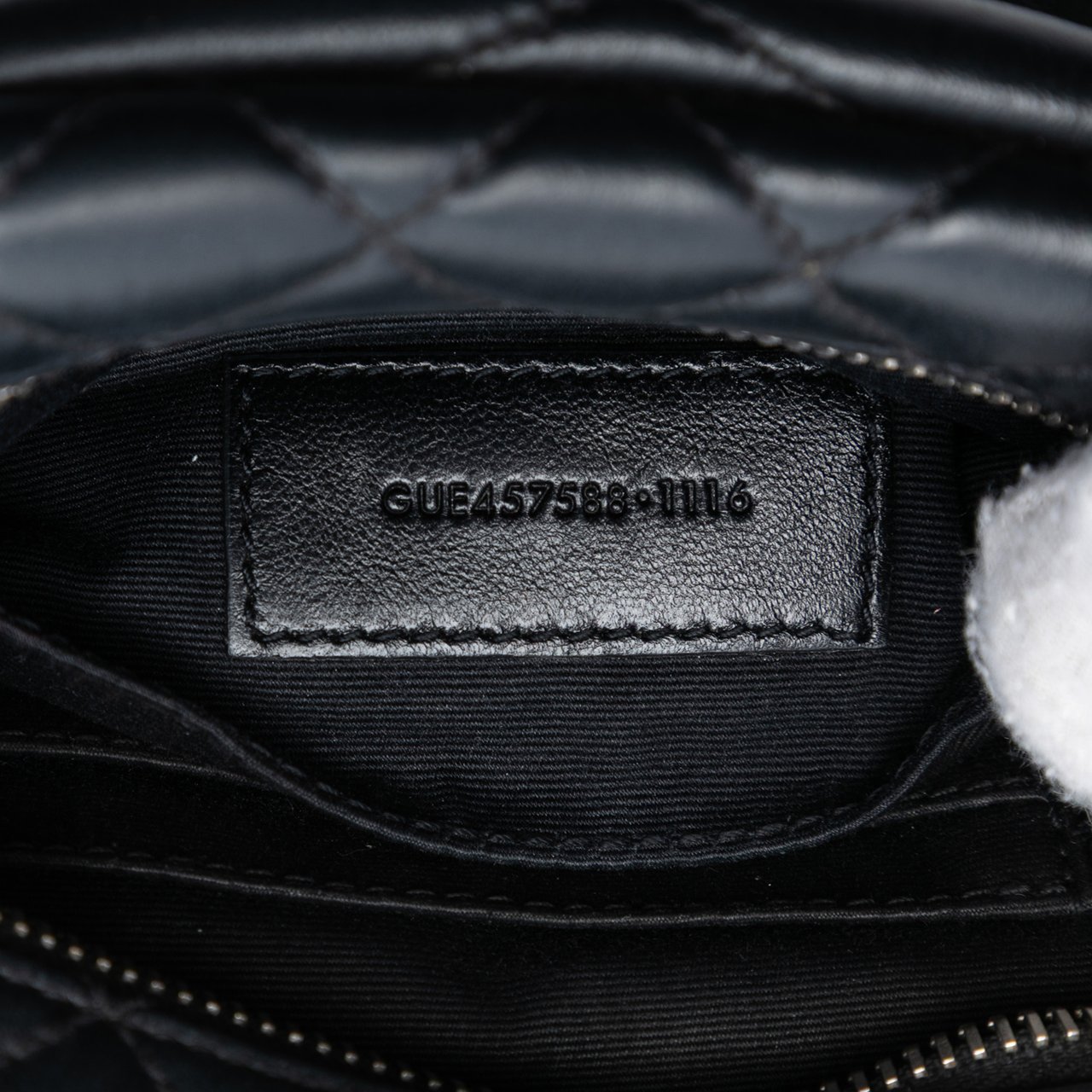 Saint Laurent Small Calfskin Loulou Bowling Bag Zwart