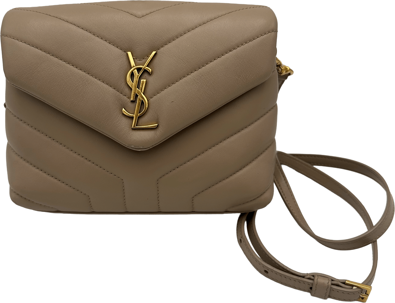 Saint Laurent Saint Laurent Mini Lou Lou - Beige Beige