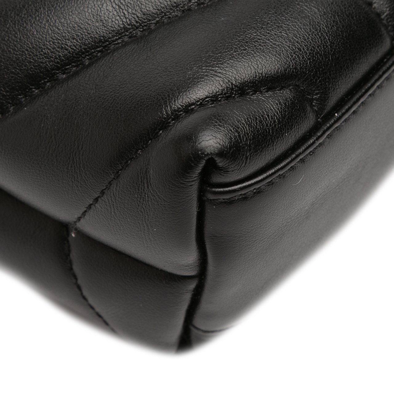 Saint Laurent Toy Leather Monogram LouLou Crossbody Zwart