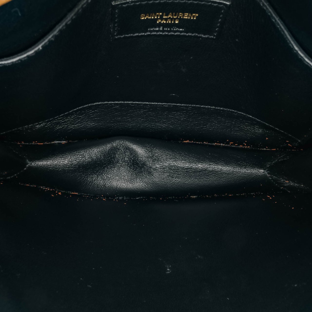 Saint Laurent Medium Denim Solferino Crossbody Blauw