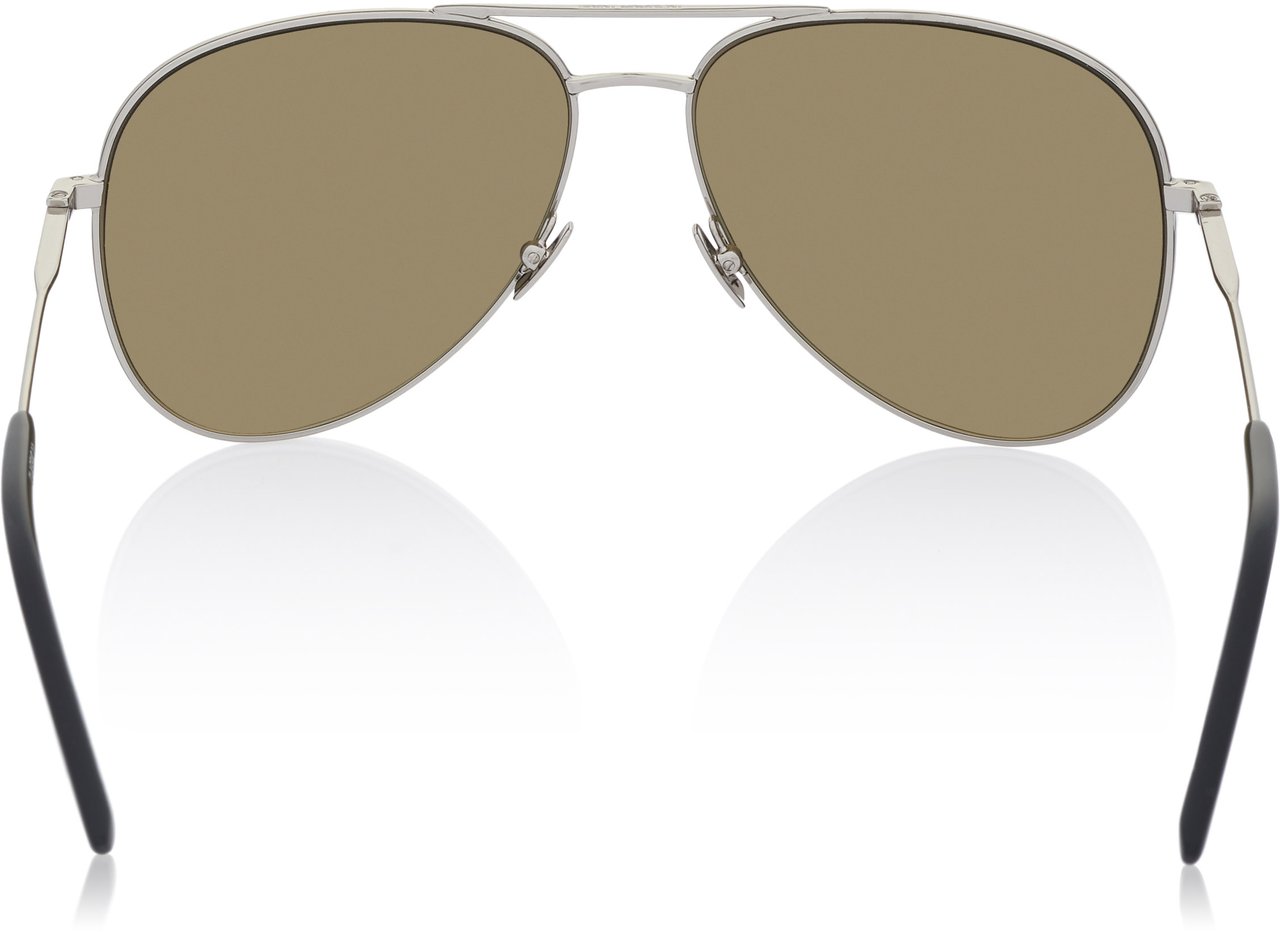 Saint Laurent Paris Sonnenbrille Zilver