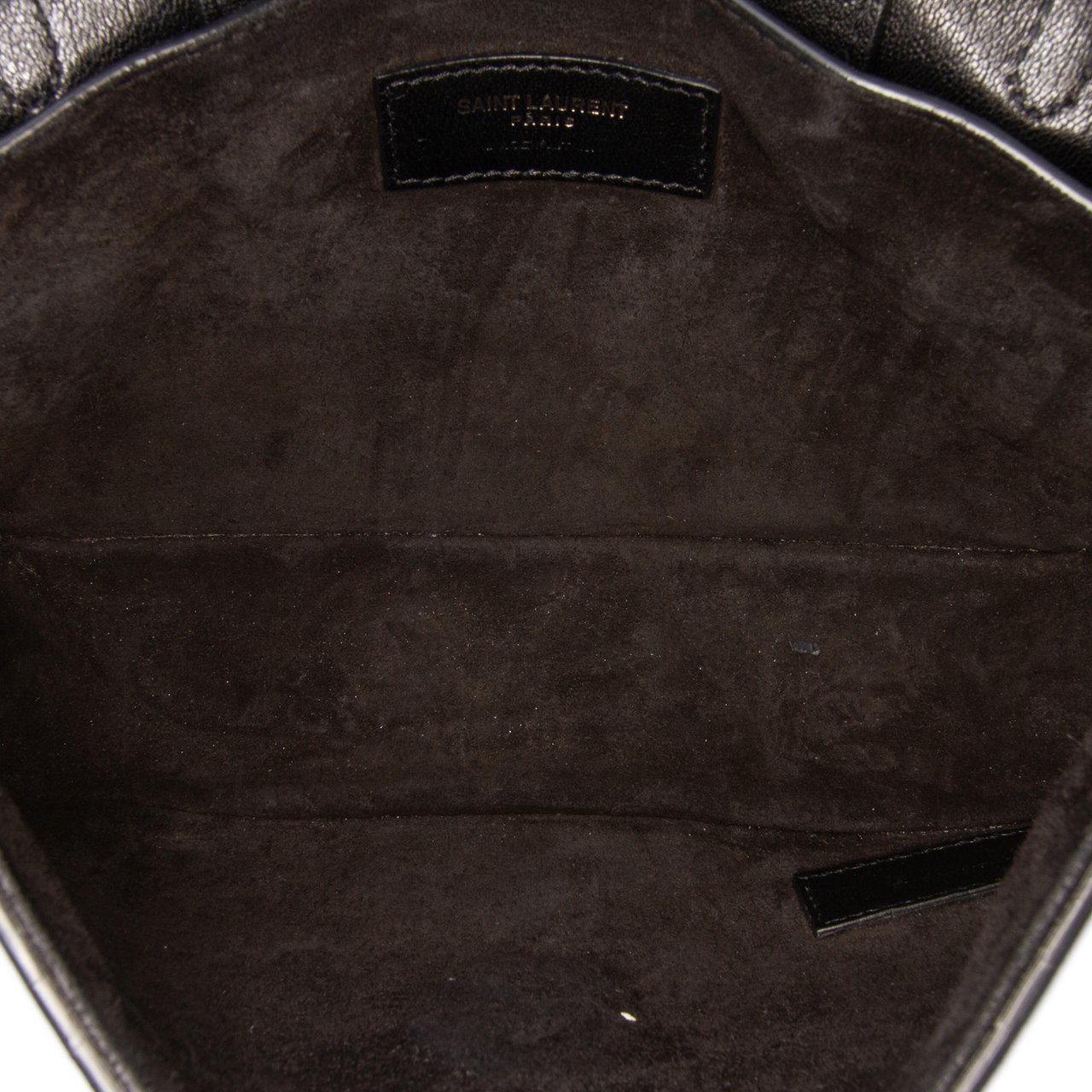 Saint Laurent Medium Lambskin Charlotte Messenger Bag Zwart