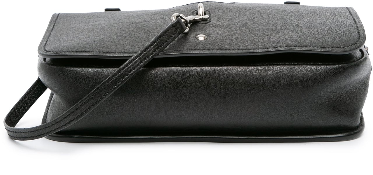 Saint Laurent Medium Lambskin Charlotte Messenger Bag Zwart