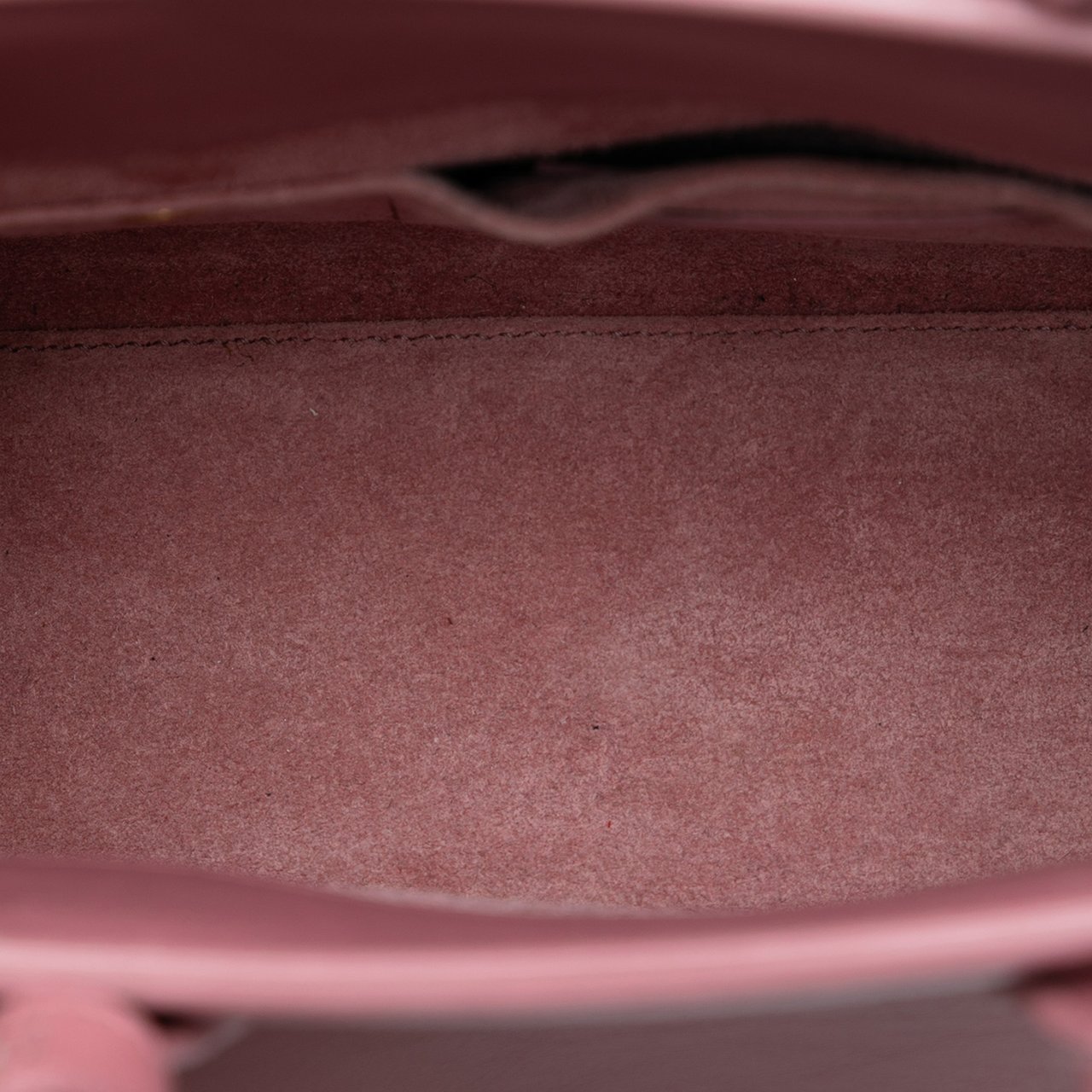 Saint Laurent Nano Leather Sac De Jour Satchel Roze