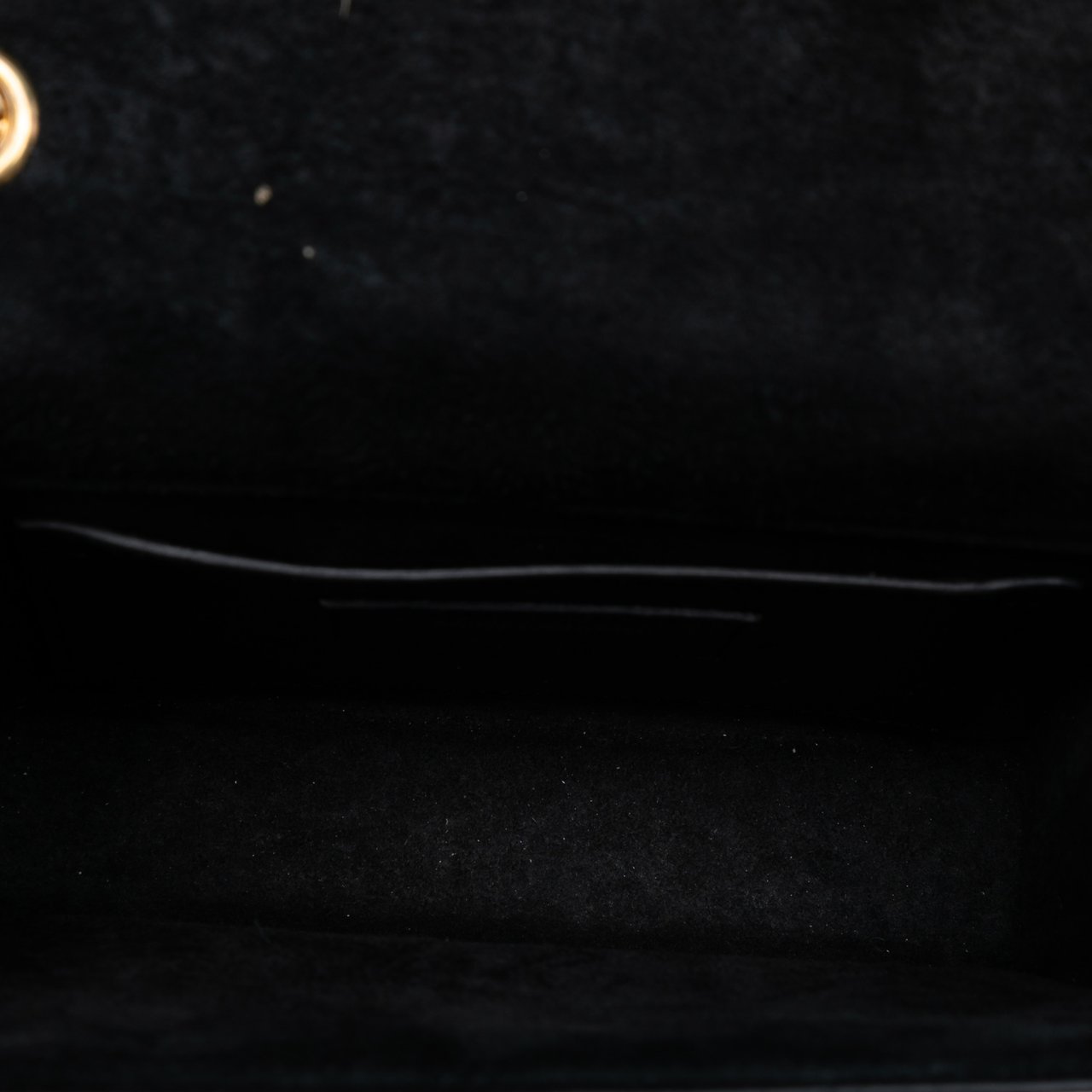 Saint Laurent Small Patent Monogram Kate Crossbody Zwart