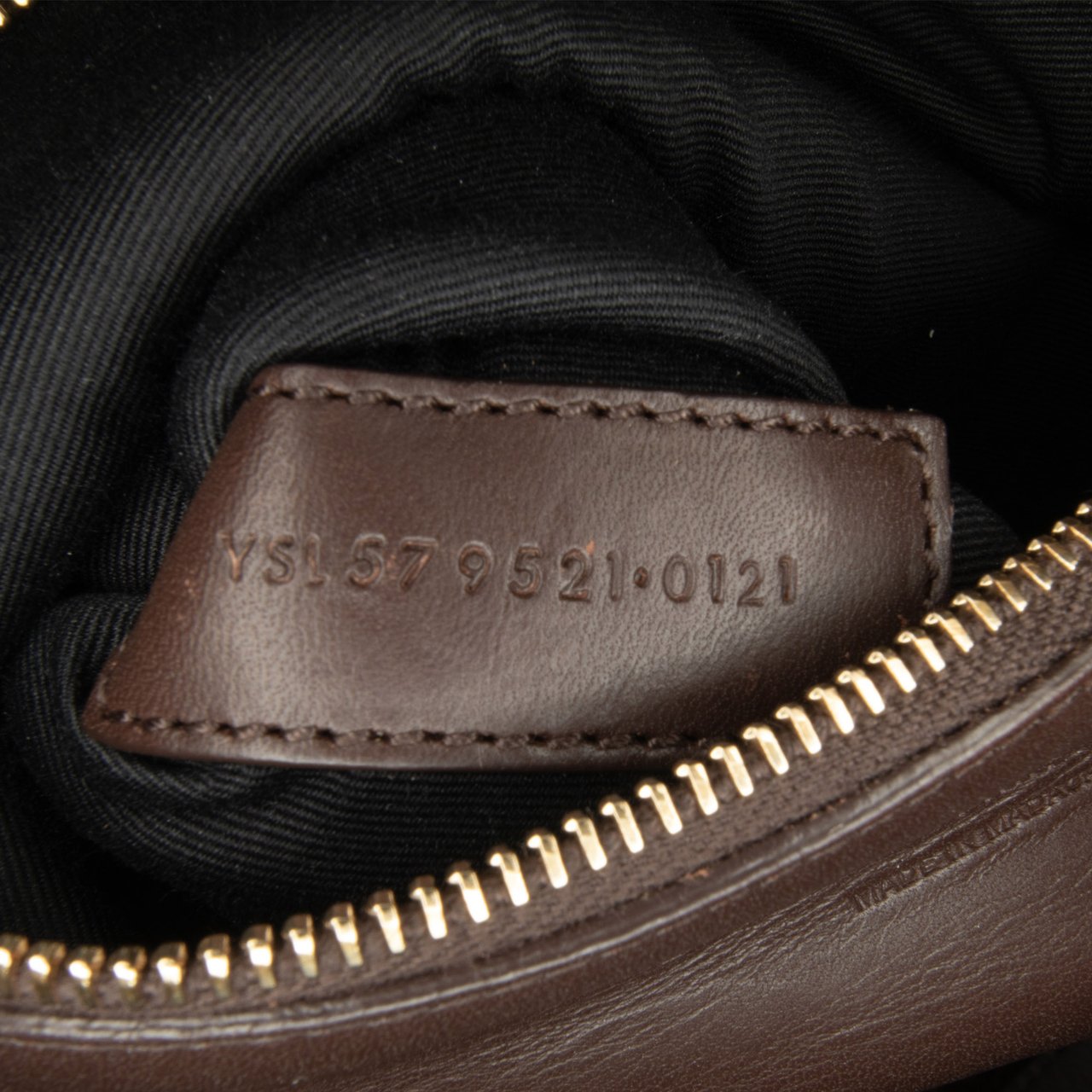 Saint Laurent Raffia Tote Bruin