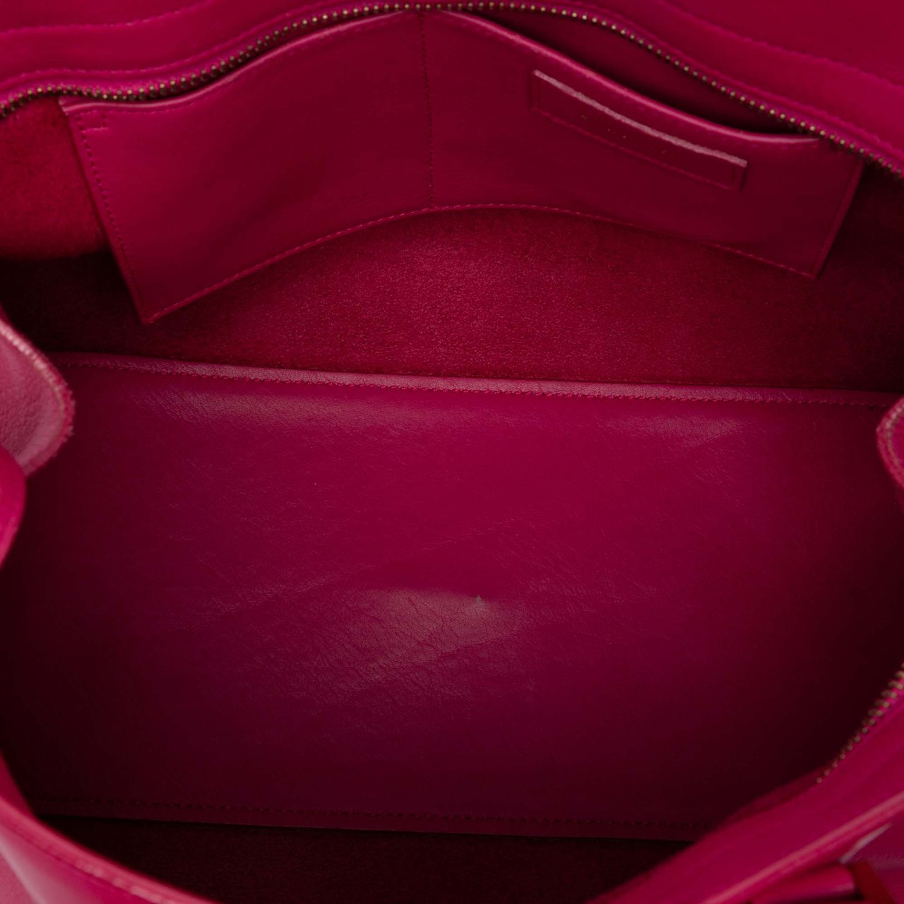 Saint Laurent Small Calfskin Cabas Chyc Satchel Roze