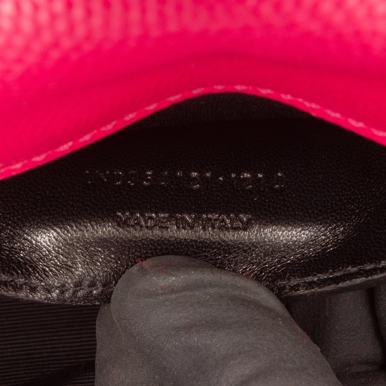 Saint Laurent Small Grain De Poudre Monogram Kate Crossbody Roze