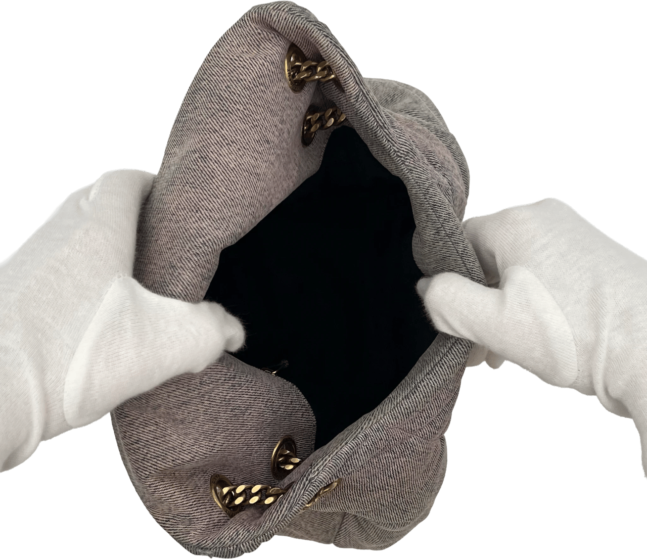 Saint Laurent Saint Laurent Puffer Bag - Purple Paars