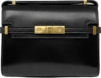 Saint Laurent Manhattan - Cognac Zwart