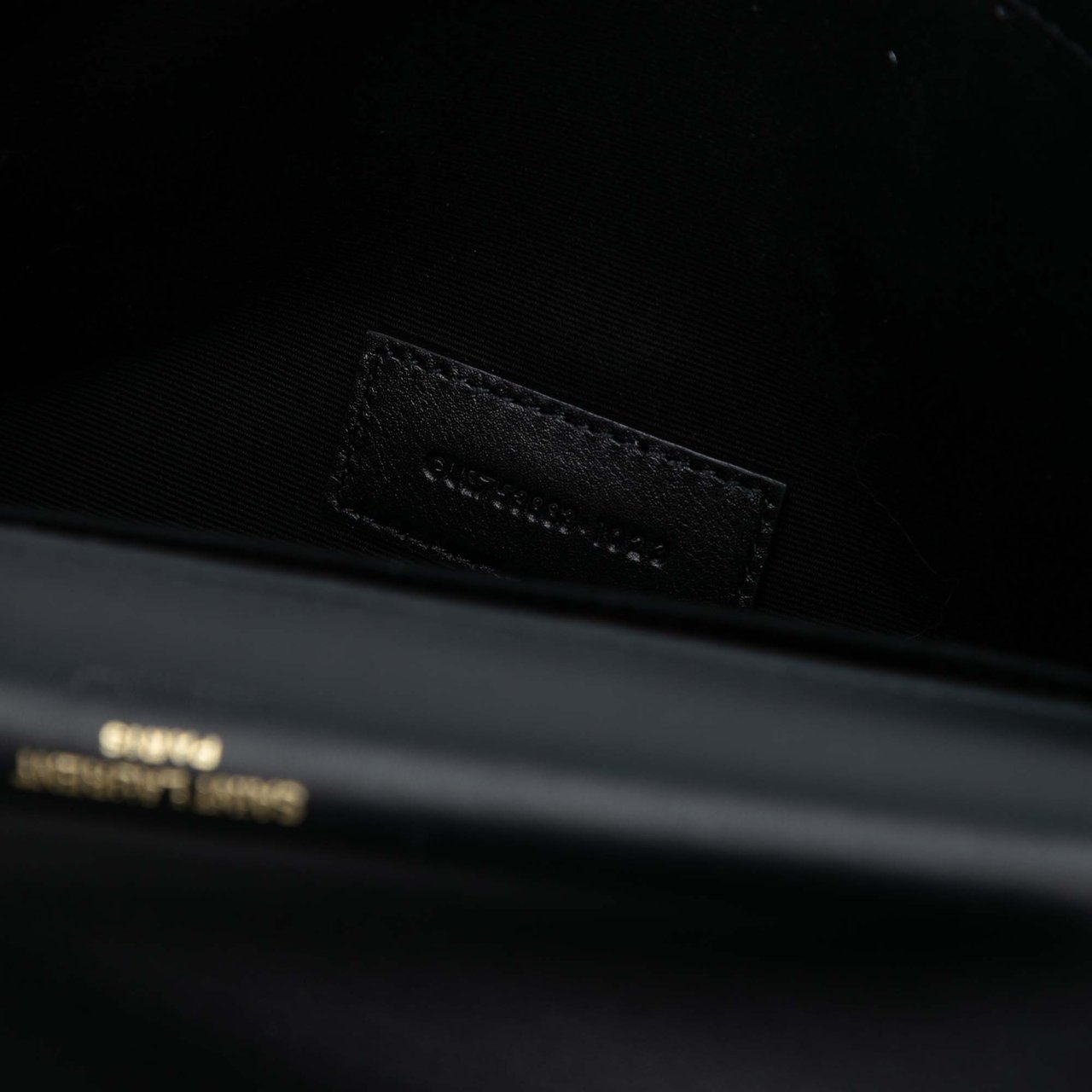 Saint Laurent Brushed Leather Trimmed Lambskin Cassandre Flap Pouch Wit