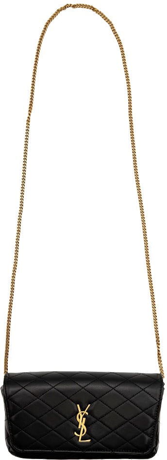 Saint Laurent Saint Laurent Manhattan - Cognac Zwart