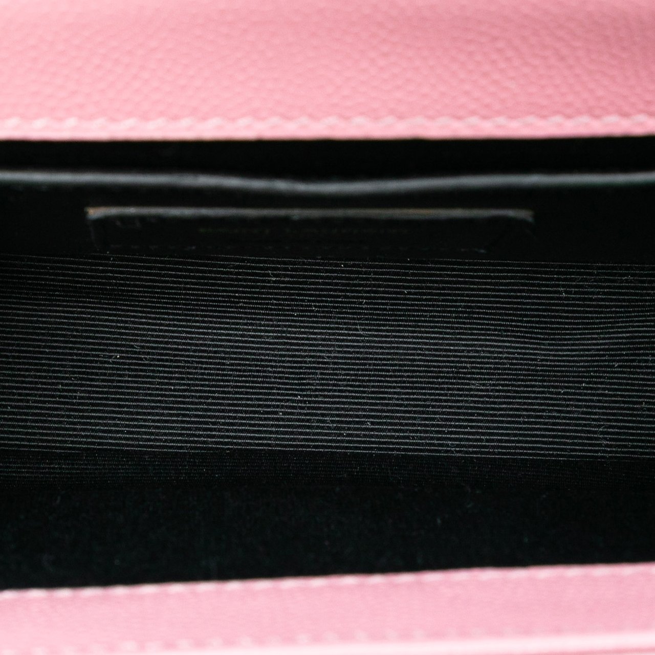 Saint Laurent Small Grain De Poudre Monogram Kate Crossbody Roze