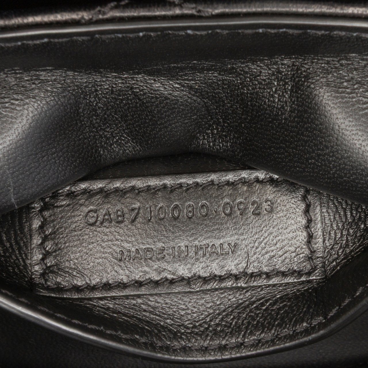 Saint Laurent Quilted Lambskin Monogram June Box Bag Zwart