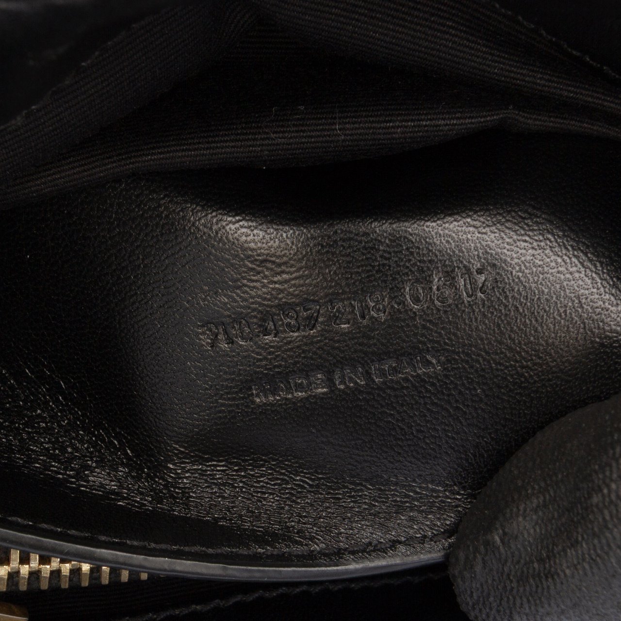 Saint Laurent Small Matelasse Velvet Monogram LouLou Crossbody Zwart