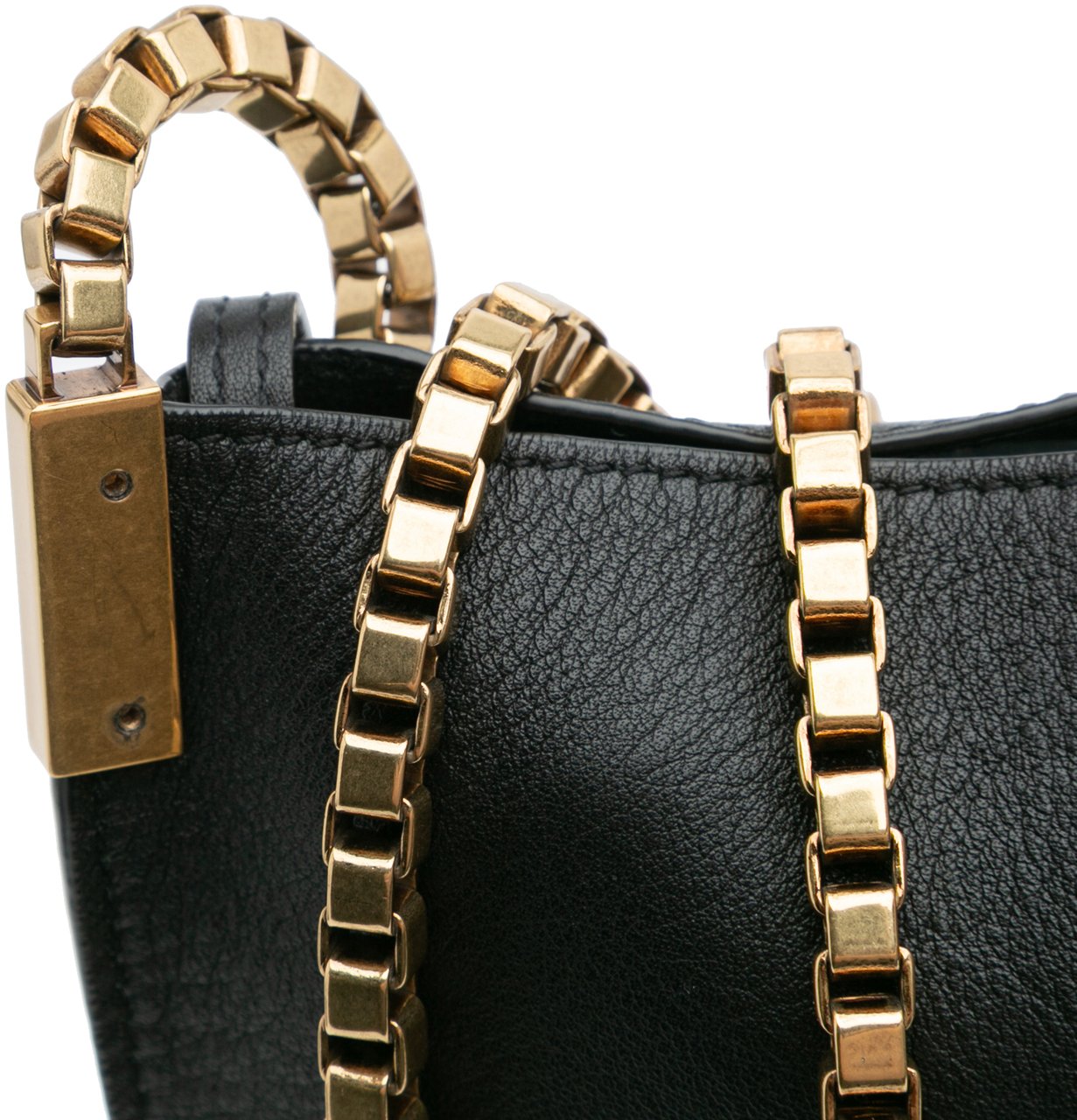 Saint Laurent Small Calfskin Suzanne Hobo Zwart