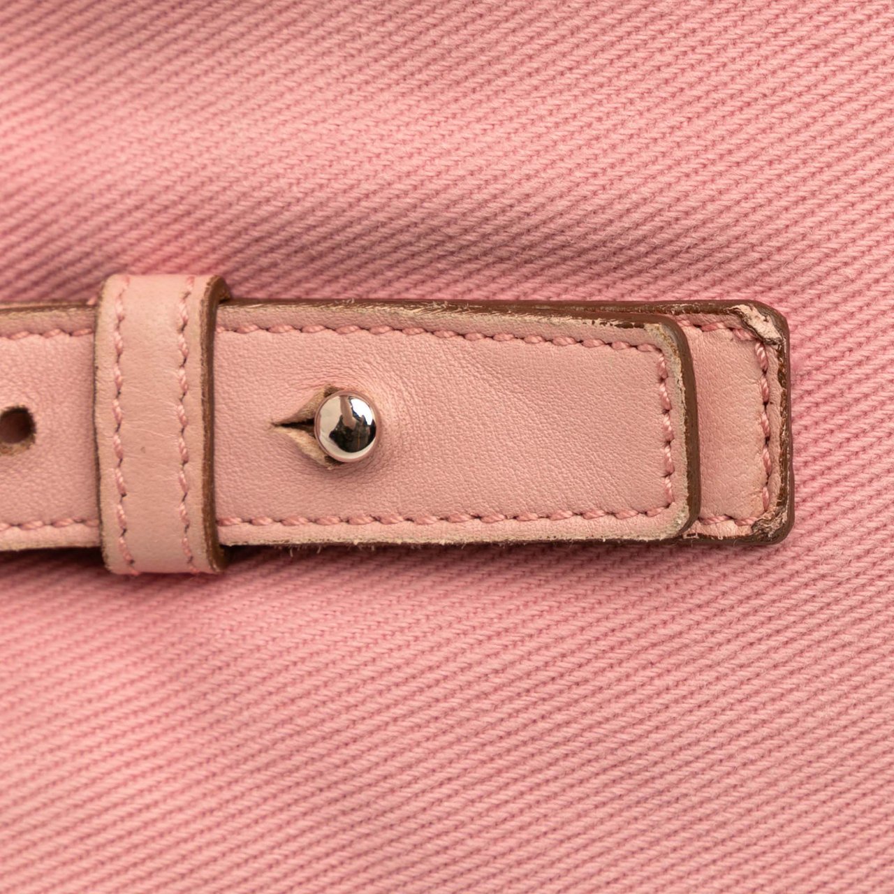 Saint Laurent Canvas Kahala Tote Roze