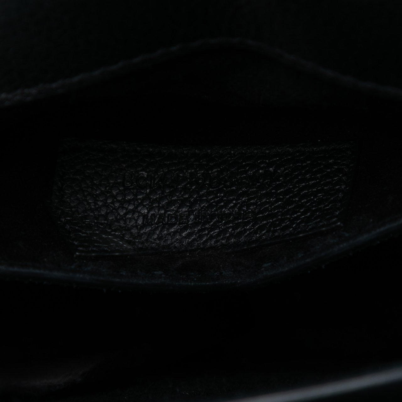 Saint Laurent Medium Grained Calfskin Monogram Sunset Crossbody Zwart