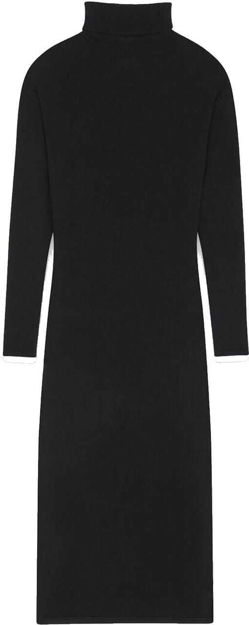 Saint Laurent Saint Laurent Cashmere Dress Zwart