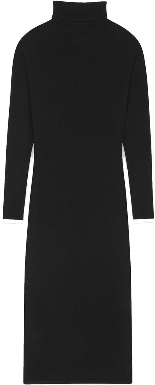 Saint Laurent Saint Laurent Cashmere Dress Zwart