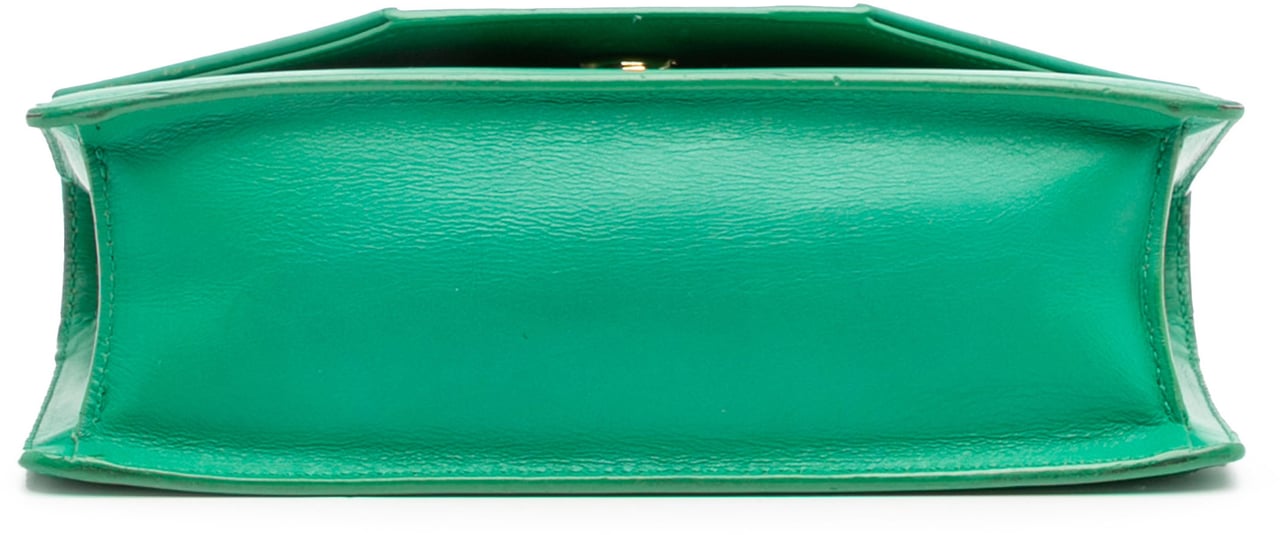 Saint Laurent Small Leather Betty Crossbody Groen