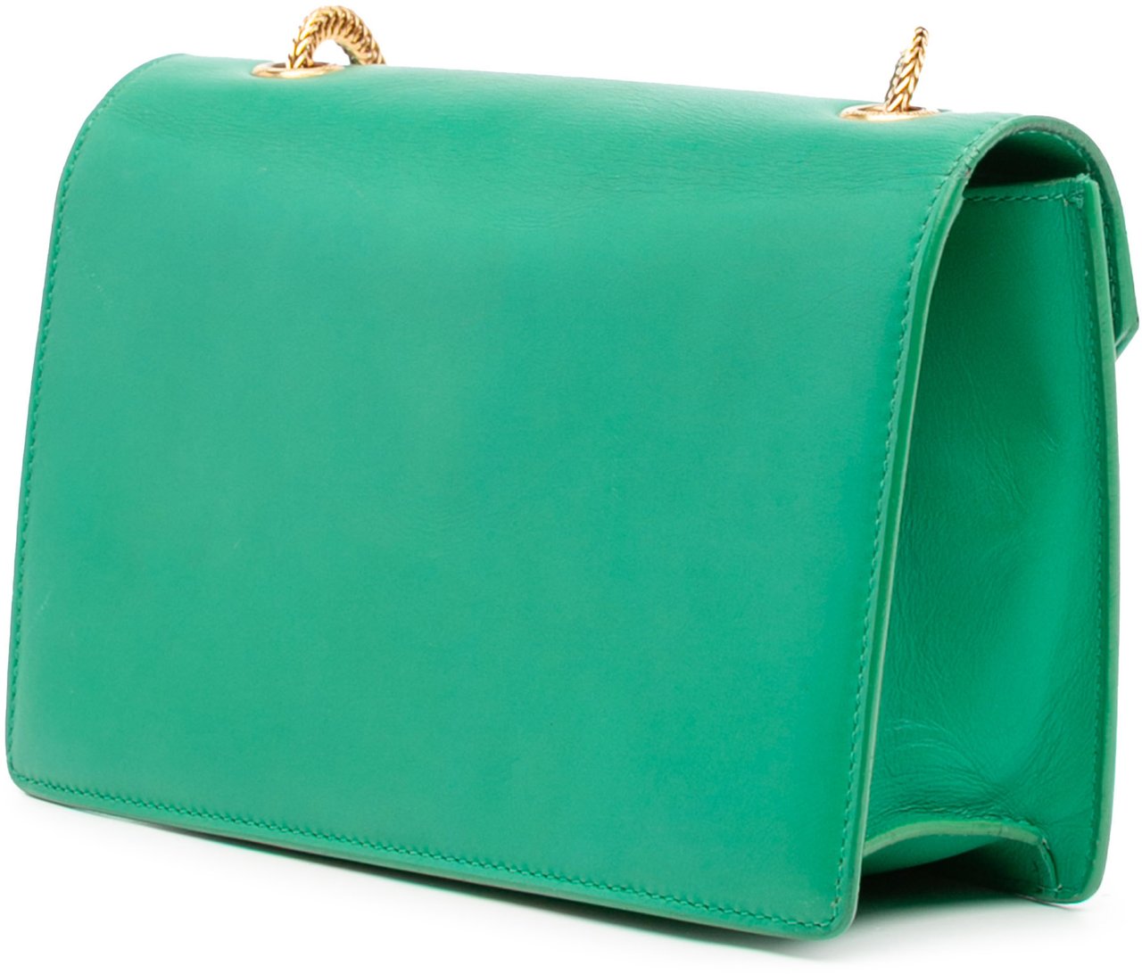Saint Laurent Small Leather Betty Crossbody Groen