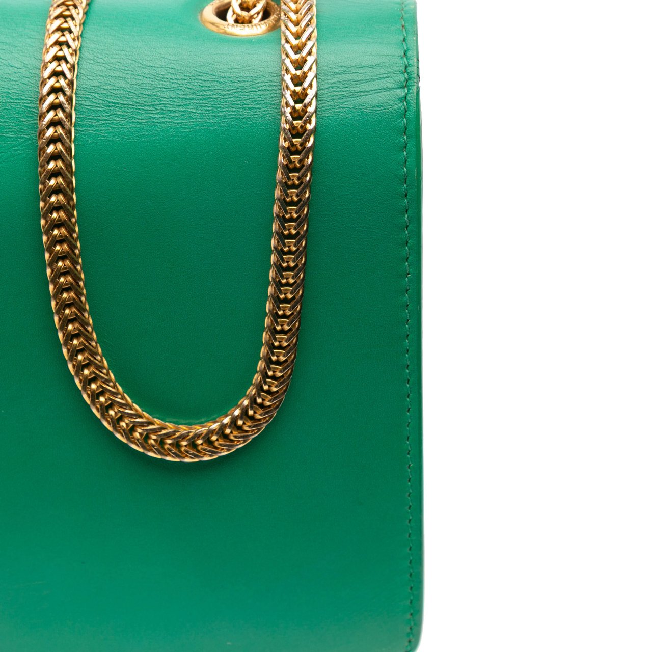 Saint Laurent Small Leather Betty Crossbody Groen