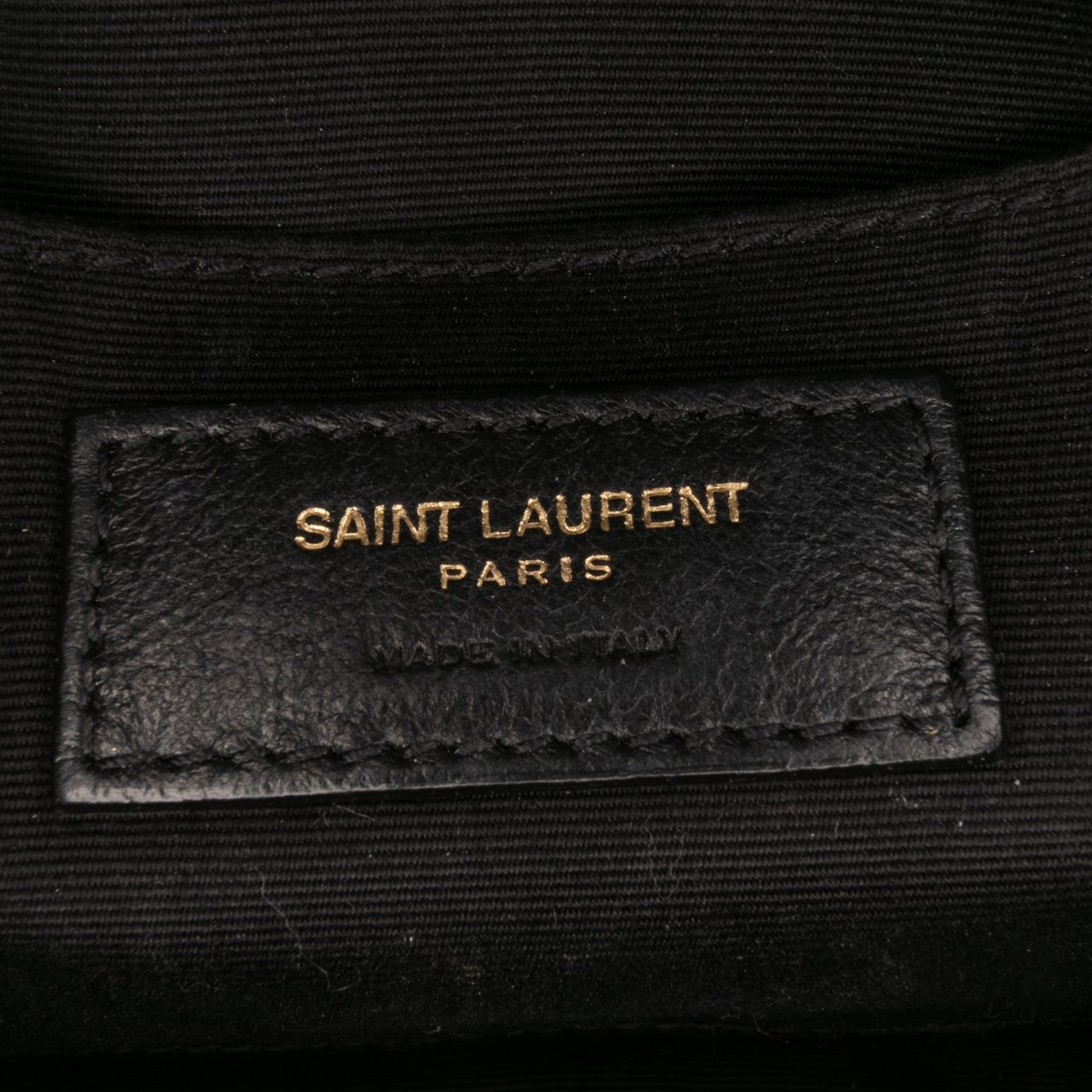 Saint Laurent Matelasse Leather Monogram Lou Camera Bag Bruin