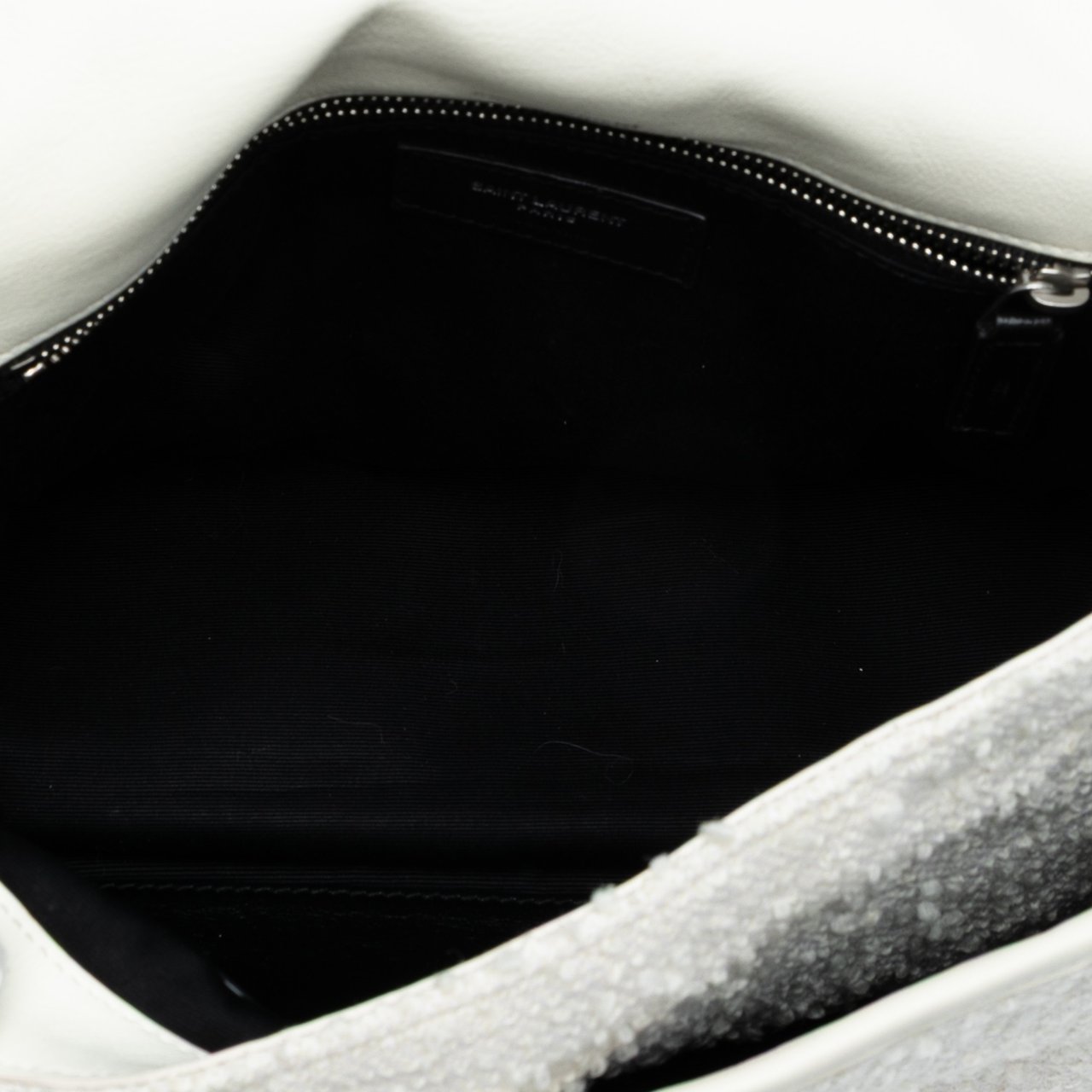 Saint Laurent Medium Tweed Niki Shoulder Bag Wit